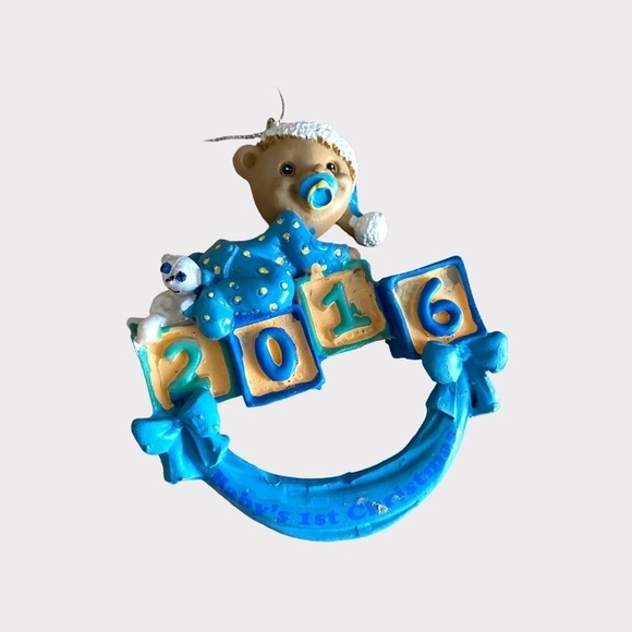 2016 Baby's 1st Christmas - Baby Boy - Picture 2 of 5